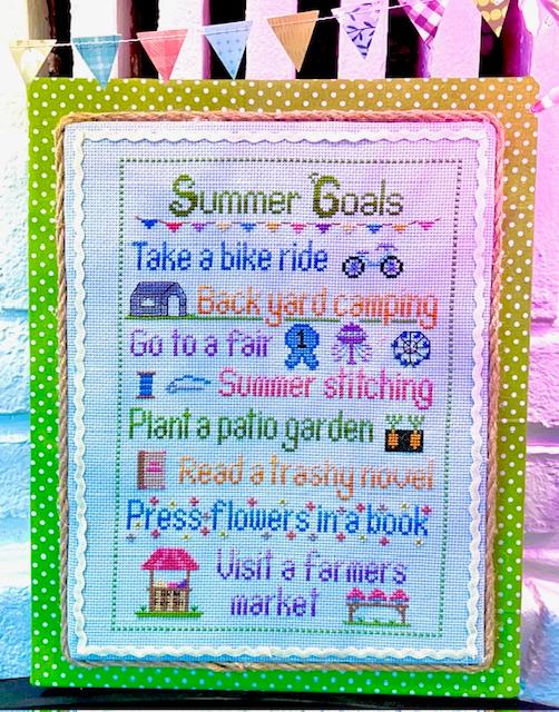 Summer Goals by Pickle Barrel Designs