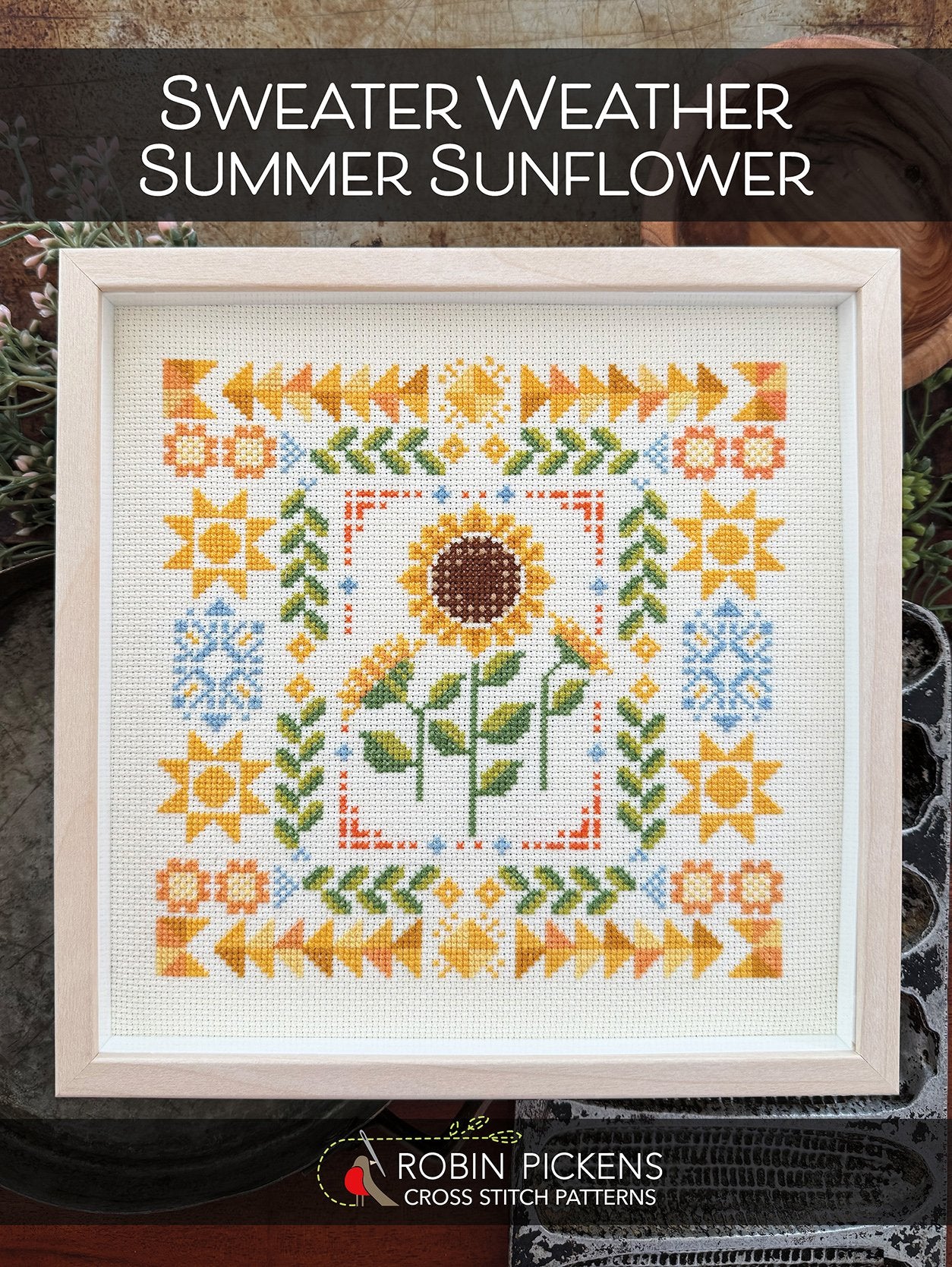 Sweater Weather Summer Sunflower - Robin Pickens - Preorder - BeStitchMe