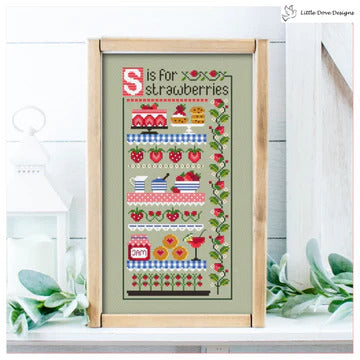 'S' is For Strawberries by Little Dove Designs