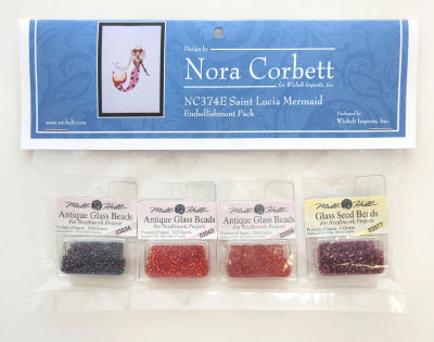 Saint Lucia Mermaid Embellishment Pack by Nora Corbett