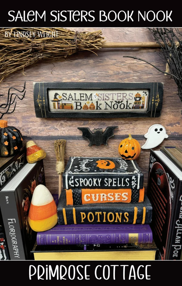 Salem Sisters Book Nook by Primrose Cottage Stitches