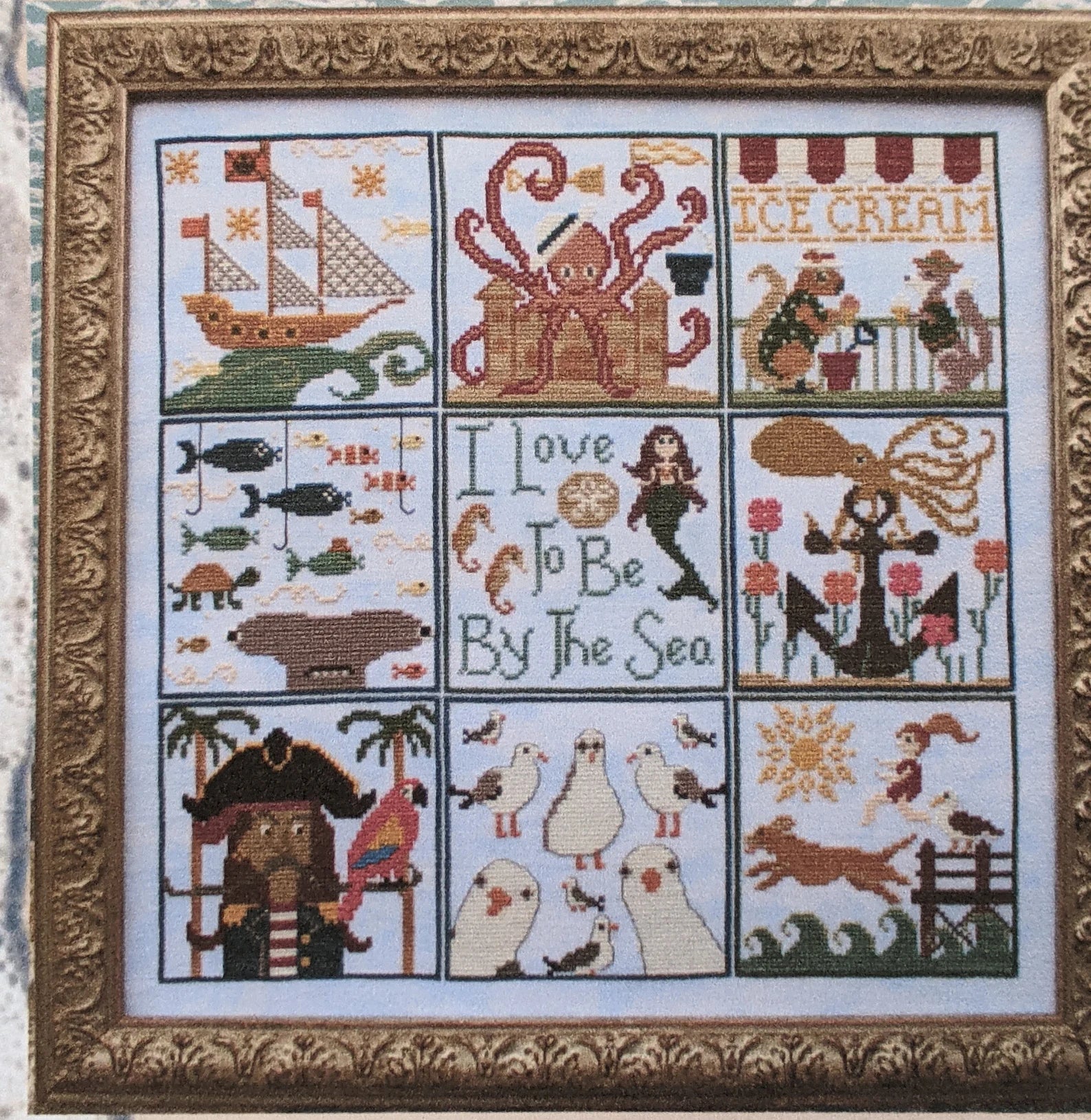 Saltwater Scrapbook Part 2 by Lindy Stitches