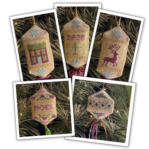 Sampler Ornaments - Jean Farish Needleworks - Preorder - BeStitchMe
