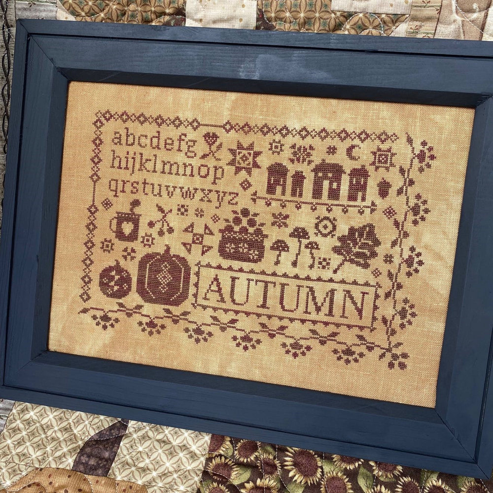 Sampler Seasons Autumn by Blueberry Ridge Design