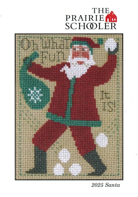 Santa 2025 by The Prairie Schooler