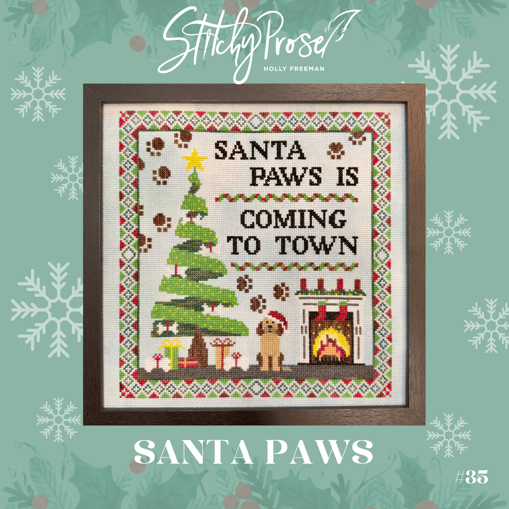 Santa Paws from Stitchy Prose