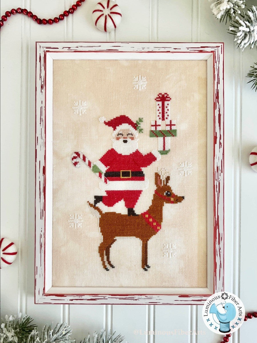 Santa Stack by Luminous Fiber Arts