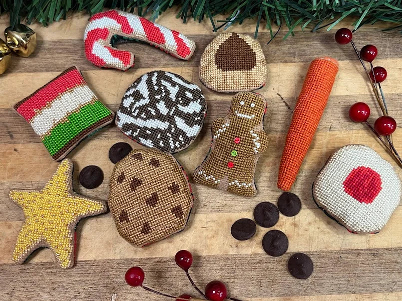 Santa's Cookies by Ladybug Stitches - Preorder