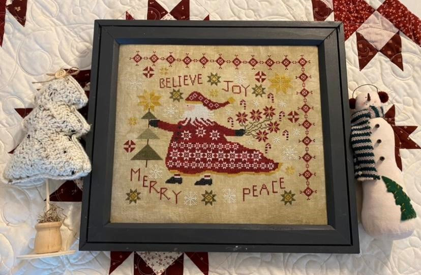 Santa's Patchwork Cloak by Pansy Patch Quilts & Stitchery