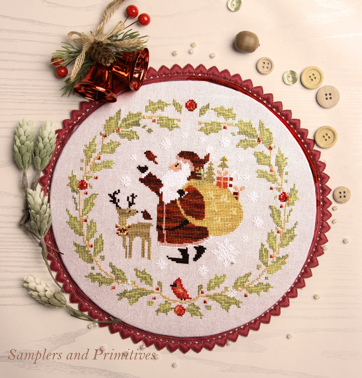 Santa and Friends by Samplers and Primitives