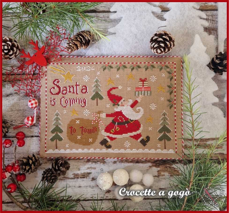 Santa is Coming by Crocette a gogo