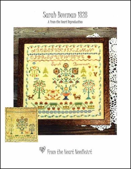 Sarah Bowman 1828 by From the Heart NeedleArt
