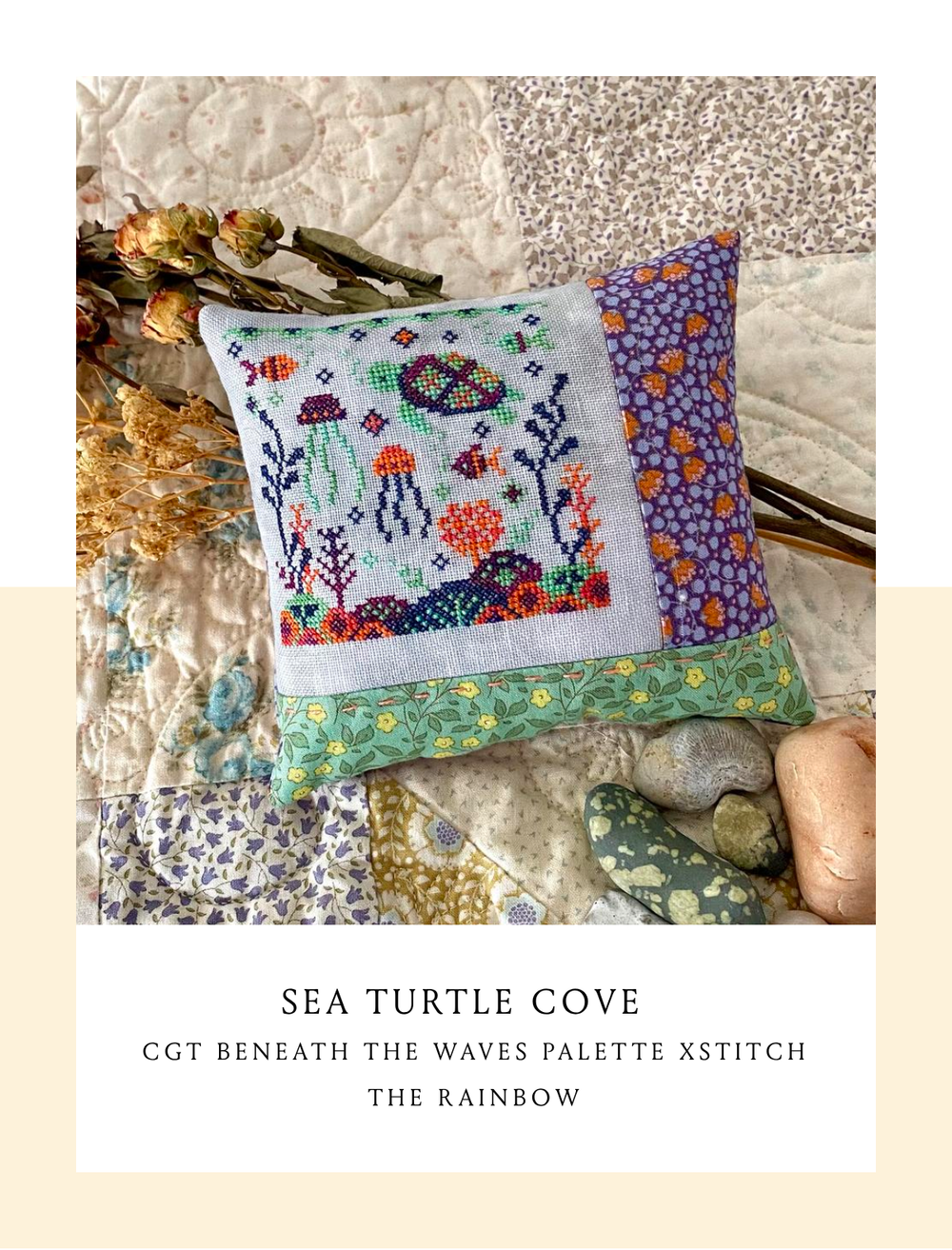 Sea Turtle Cove - Blueberry Ridge Designs - Preorder - BeStitchMe