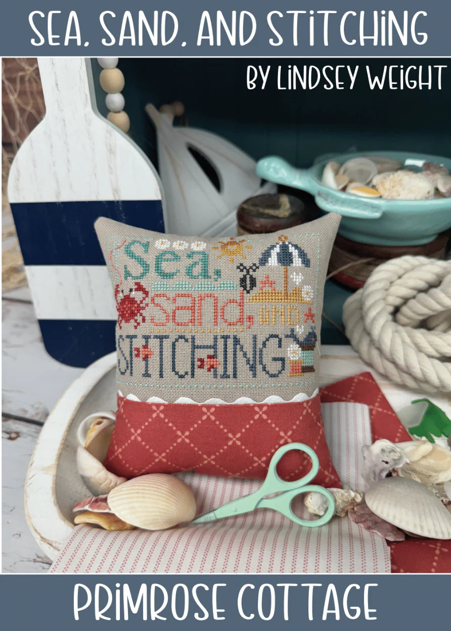 Sea, Sand, and Stitching by Primrose Cottage Stitches