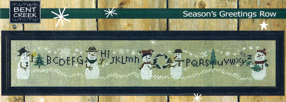 Season's Greetings Row by Bent Creek