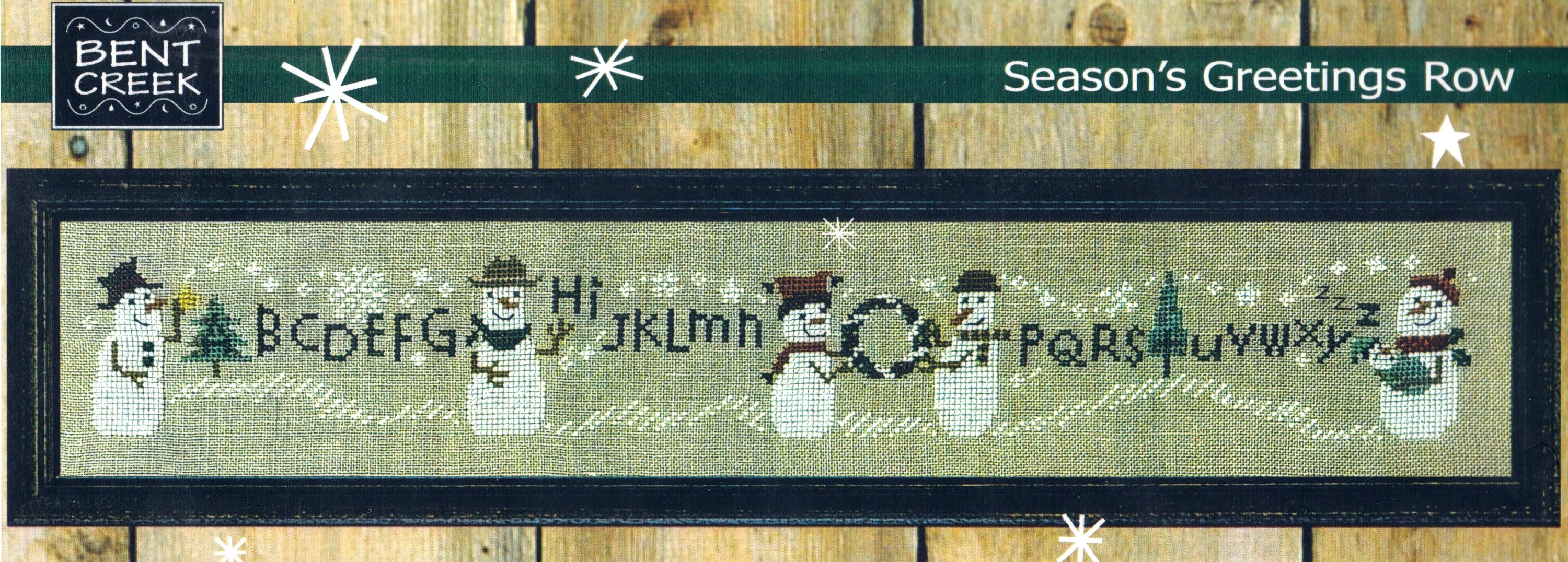 Season's Greetings Row by Bent Creek