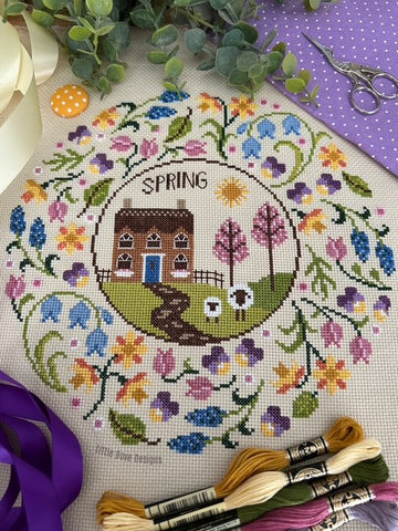 Spring- Seasonal Circle Collection by Little Dove Designs