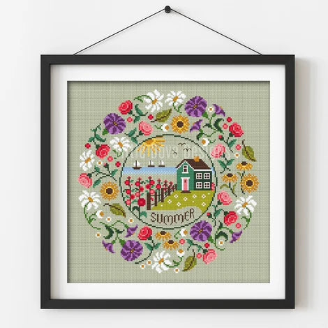 Seasonal Circles - Summer by Little Dove Designs
