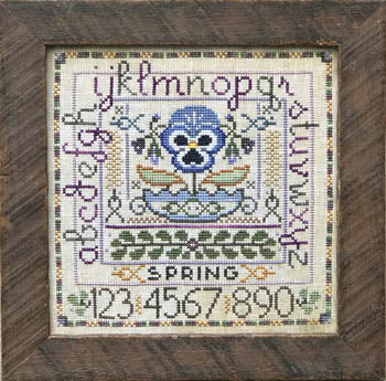 Seasonal Sampler- Spring No. 126 by Tellin Emblem