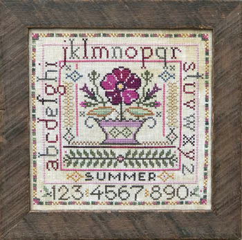 Seasonal Sampler- Summer No. 127 by Tellin Emblem