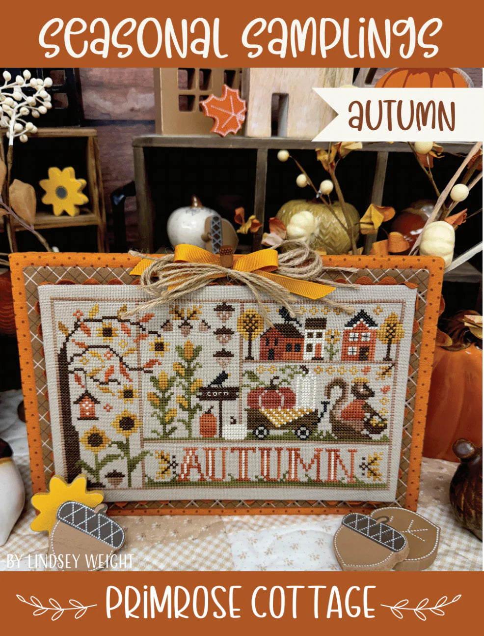 Seasonal Samplings: Autumn by Primrose Cottage Stitches