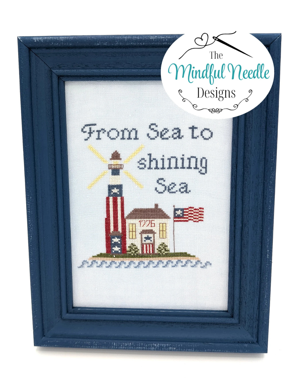 Sea to Shining Sea by The Mindful Needle Designs - Preorder