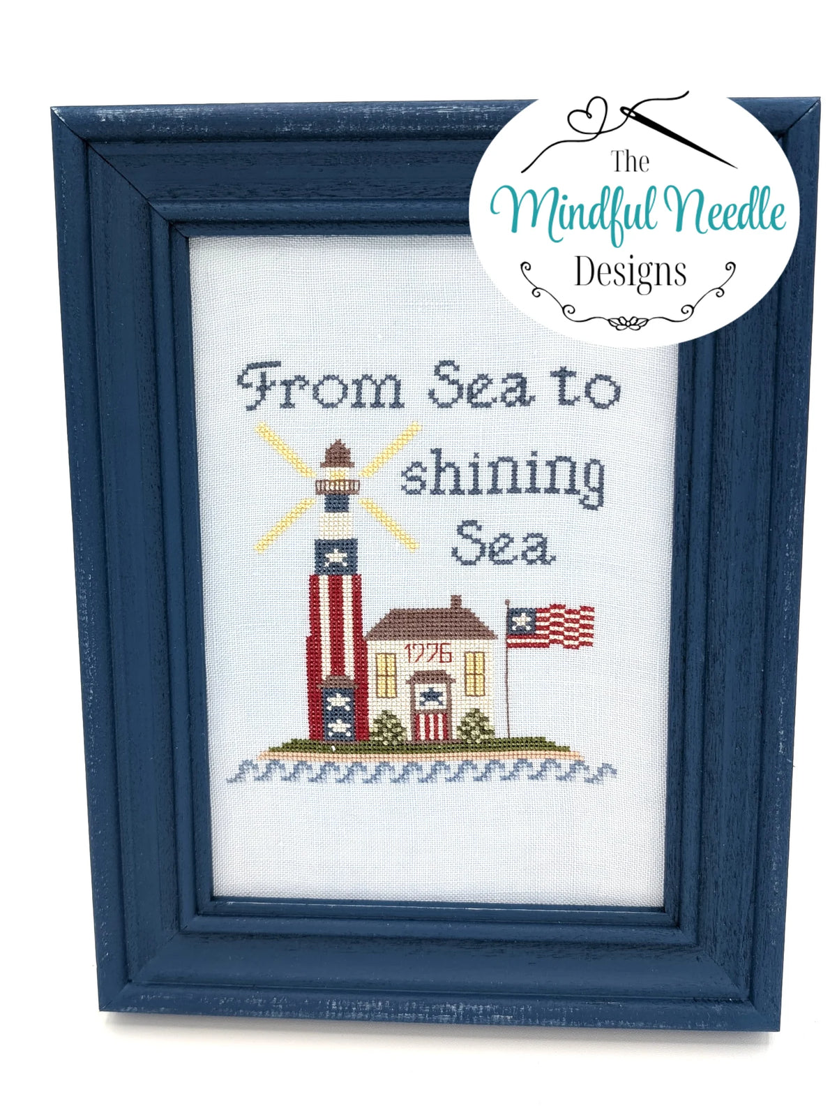 Sea to Shining Sea by The Mindful Needle Designs - Preorder