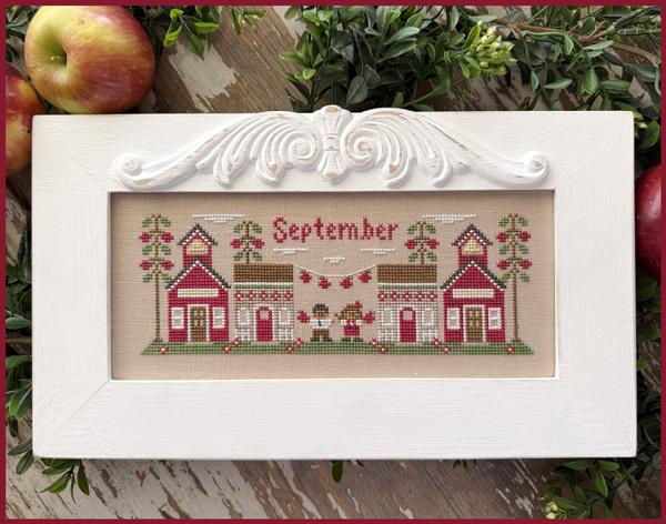 September Mini Village by Country Cottage Needleworks