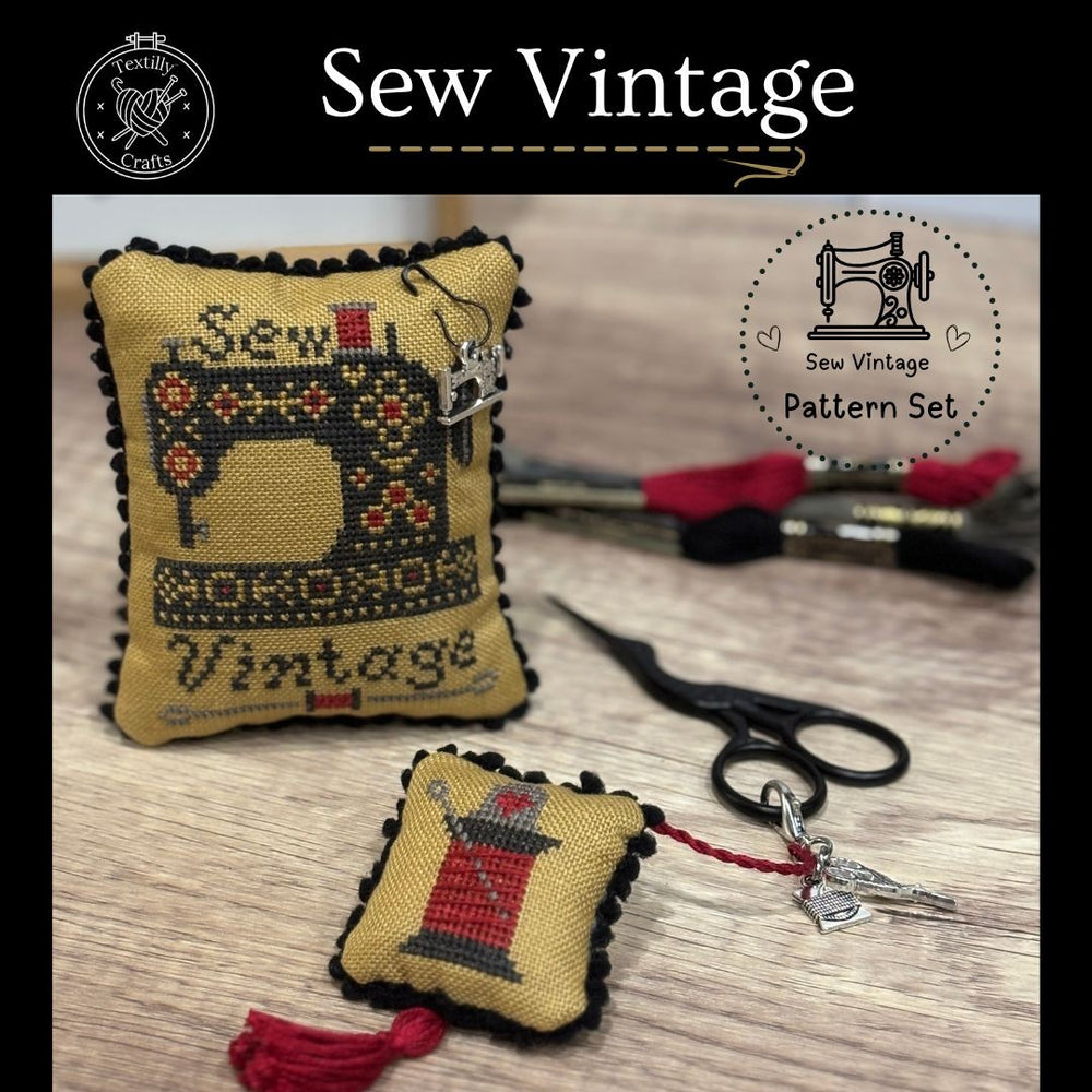 Sew Vintage Pattern Set by Textilly Crafts