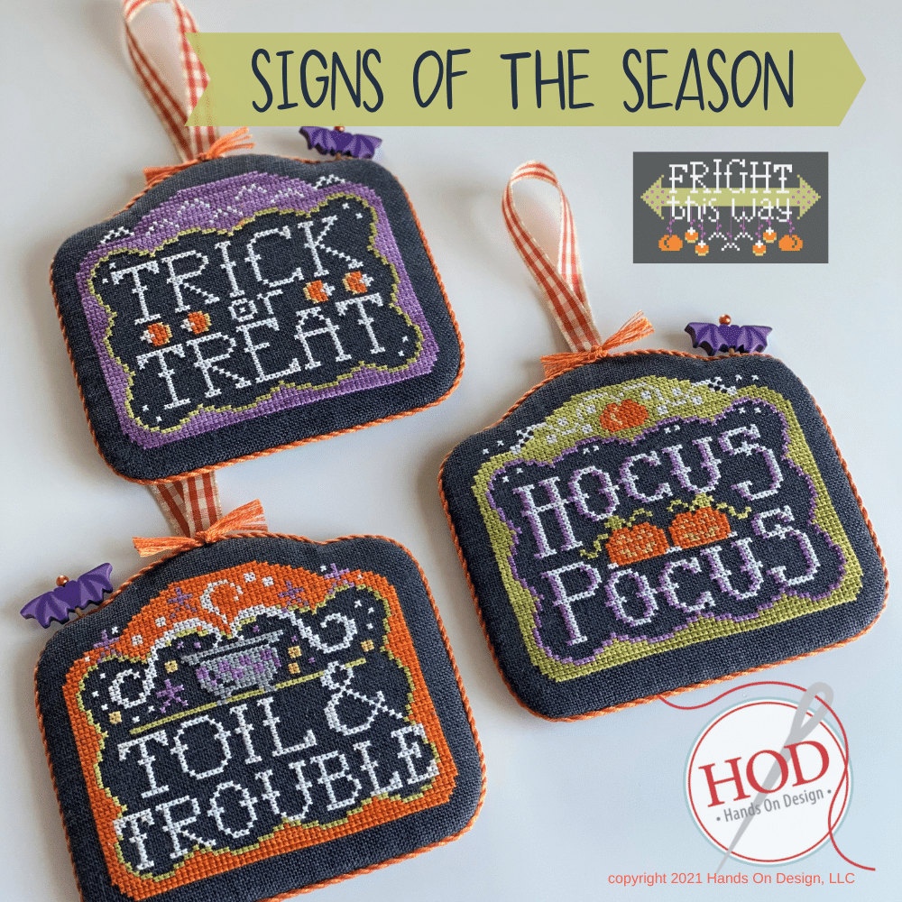 Signs of the Season Fright this Way by Hands on Design