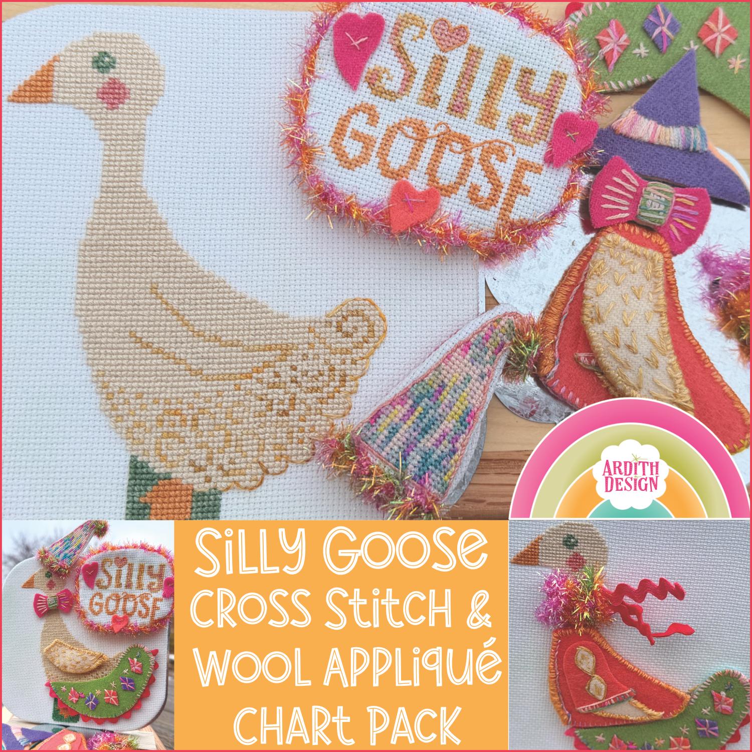 Silly Goose - Ardith Design - Preorder - BeStitchMe
