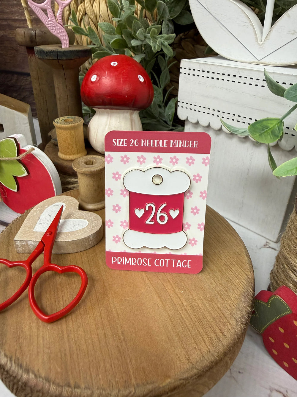 Size 26 Needle Minder by Primrose Cottage Stitches