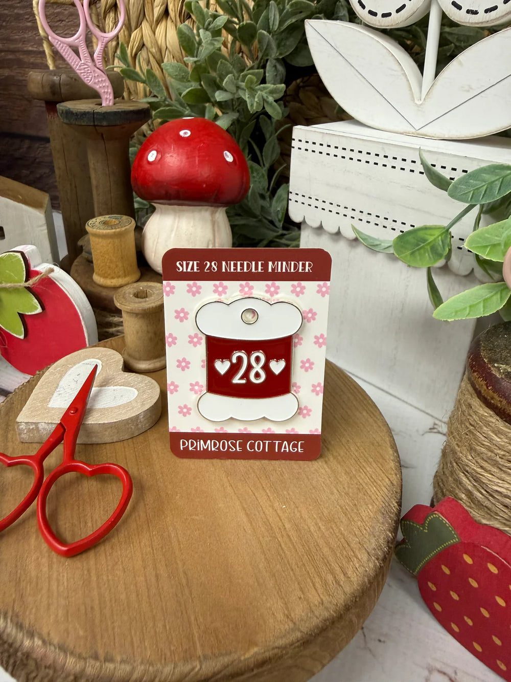 Size 28 Needle Minder by Primrose Cottage Stitches