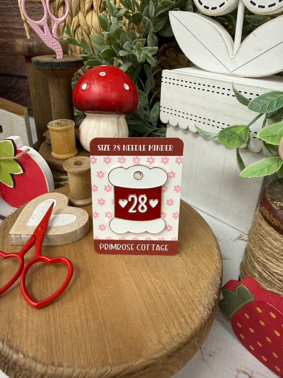 Size 28 Needle Minder by Primrose Cottage Stitches