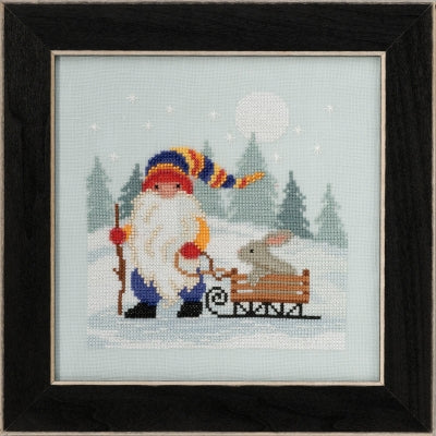 Sledding Gnome by Mill Hill