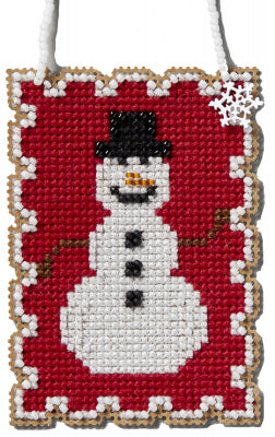 Snowman- Holiday Stamps by Mill Hill