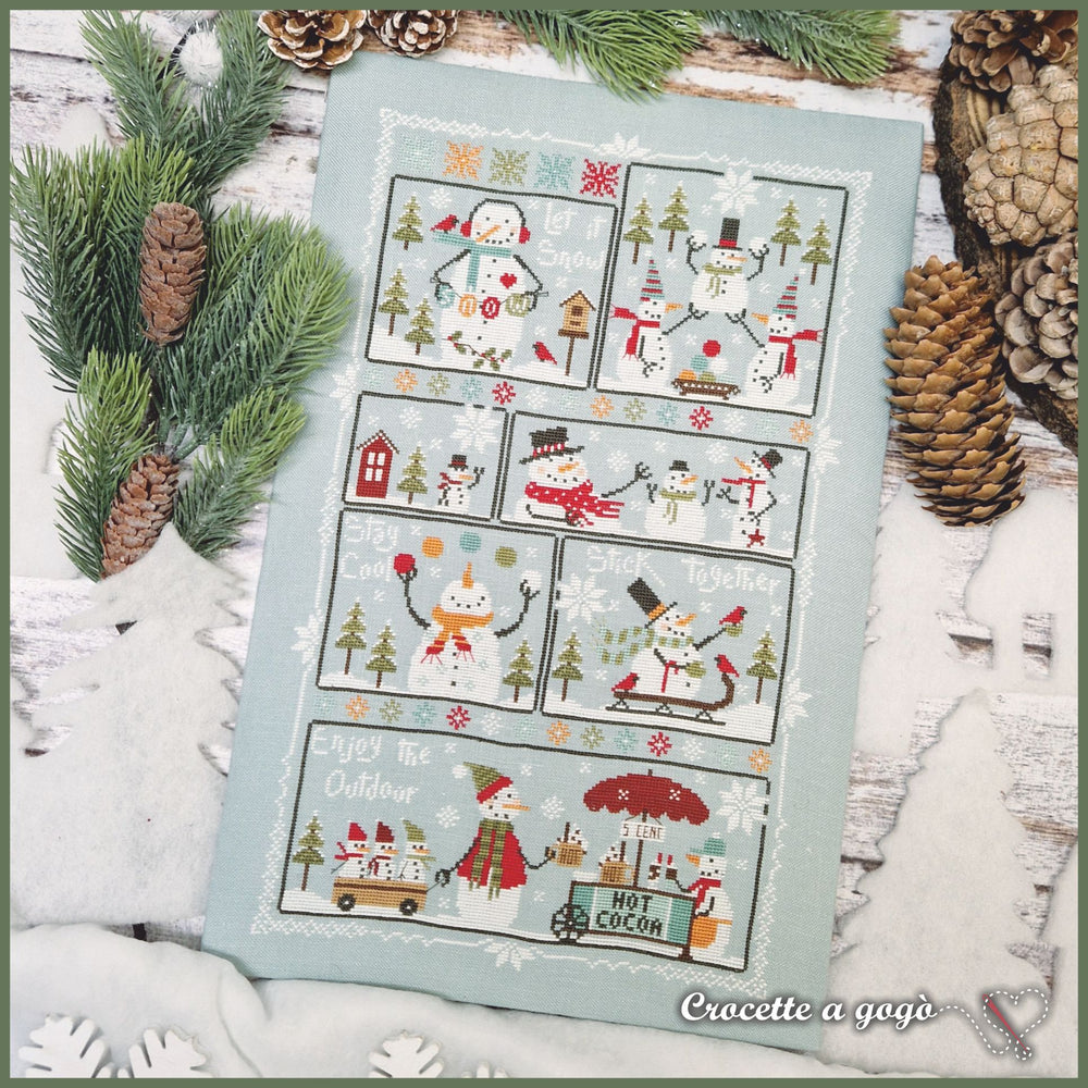 Snowman's Life by Crocette a gogo