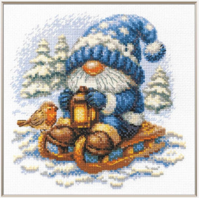 Snowy Gnome by Aine