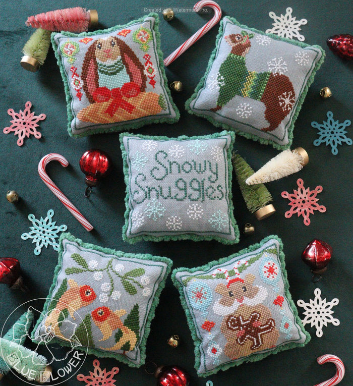 Snowy Snuggles Scrapbook Part 1 by The Blue Flower
