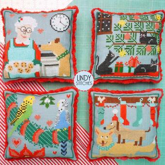 Snowy Snuggles Scrapbook Part 2 by Lindy Stitches