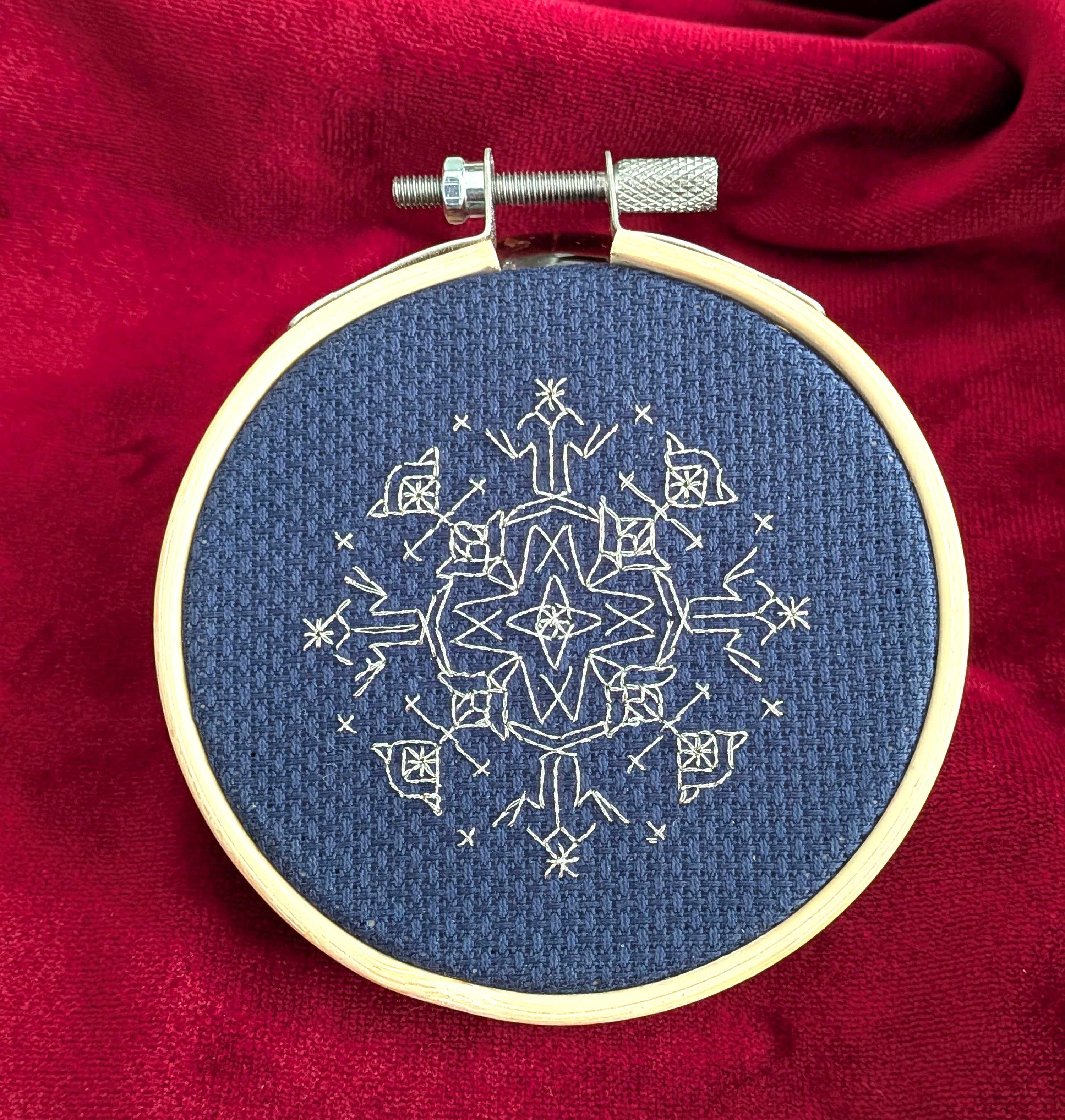 Sparkling Snow by Unseamly Stitches - Preorder