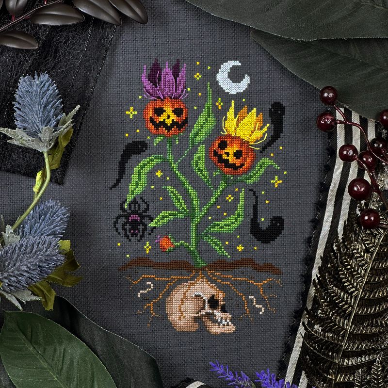 Spooky Blooms - The Stitch Crypt - Preorder - BeStitchMe