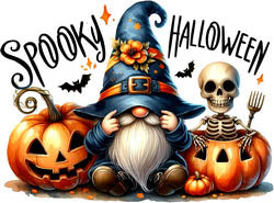 Spooky Halloween Needleminder by Les petites croix de Lucie