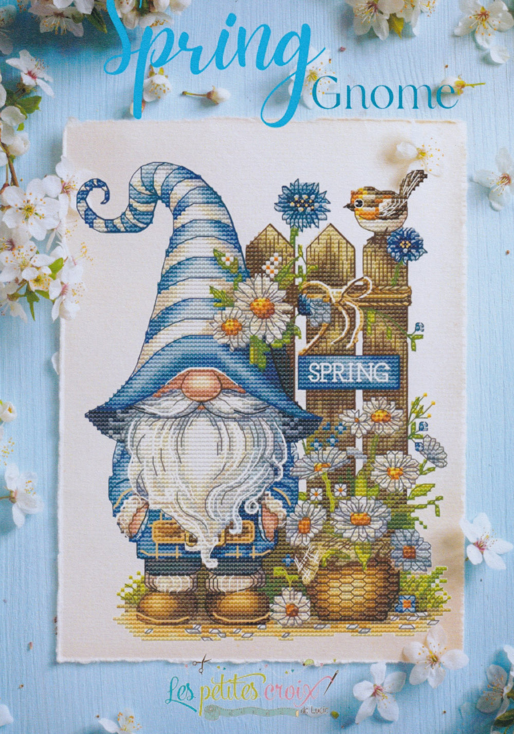 Spring Gnome by Les petites croix de Lucie