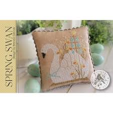 Spring Swan by With Thy Needle & Thread