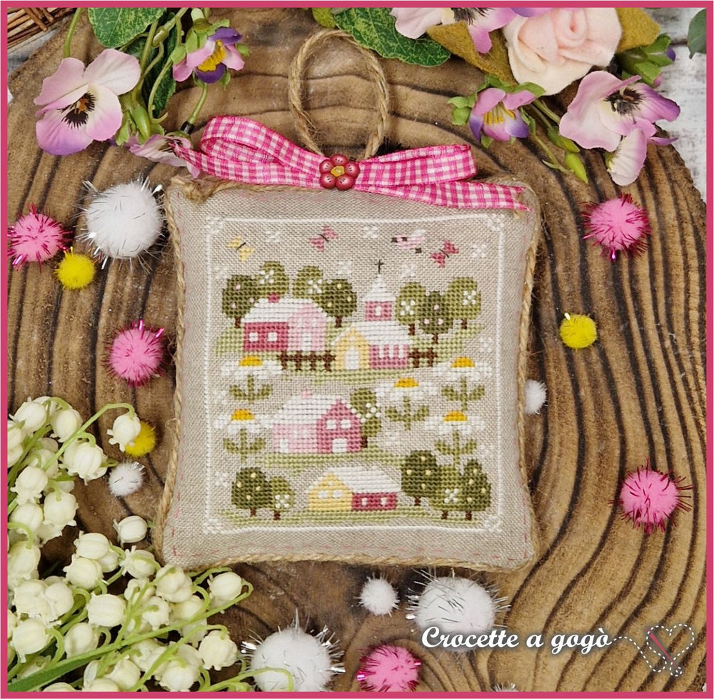 Spring Tiny Village by Crocette a gogo