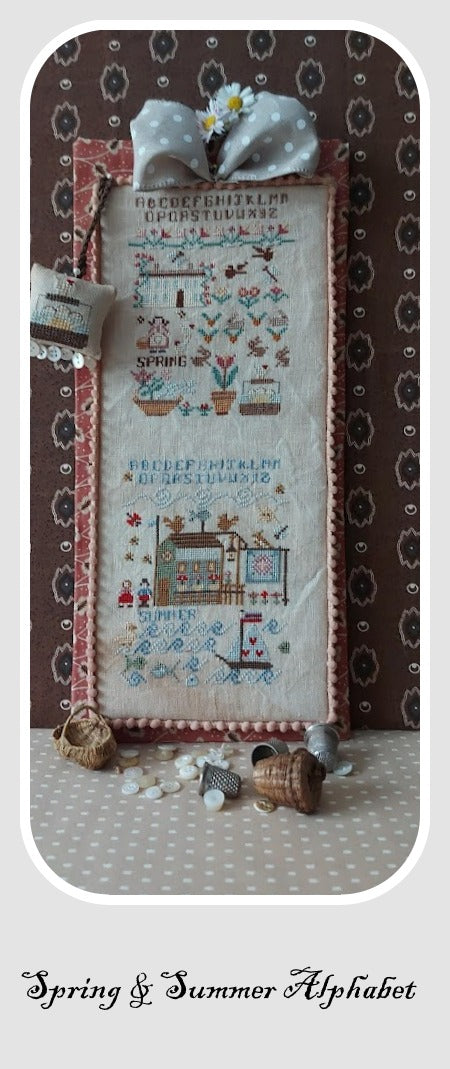 Spring and Summer Alphabet - NickysCreations - Preorder - BeStitchMe