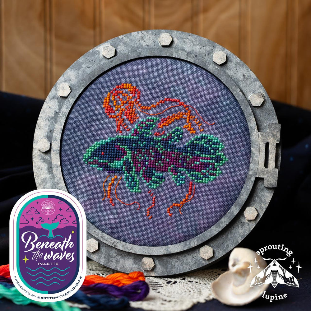 In The Depths - Sprouting Lupine - Preorder - BeStitchMe
