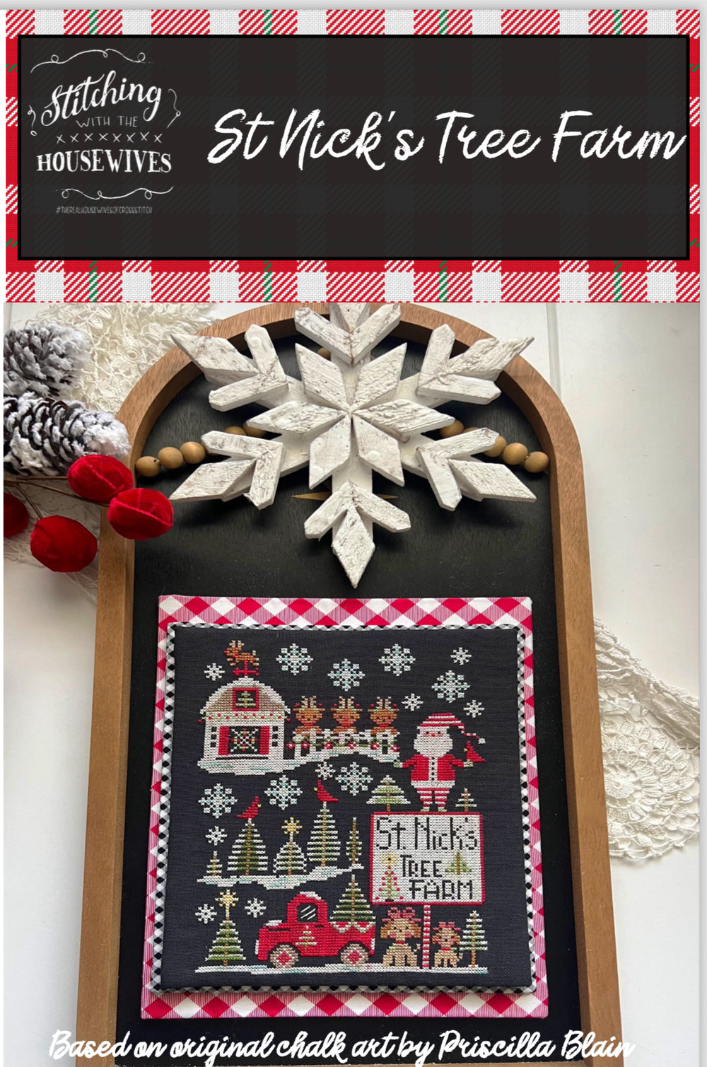 St Nick's Tree Farm by Stitching with the Housewives