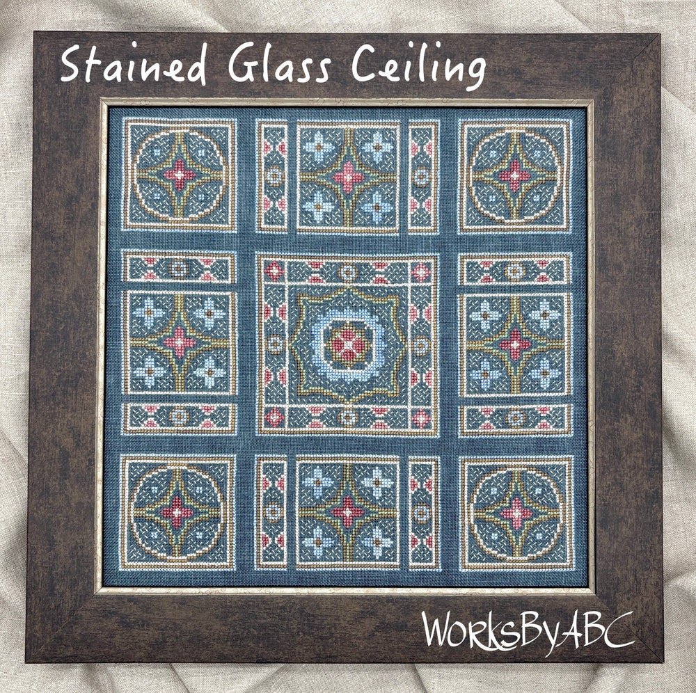 Stained Glass Ceiling - WorksByABC - Preorder - BeStitchMe